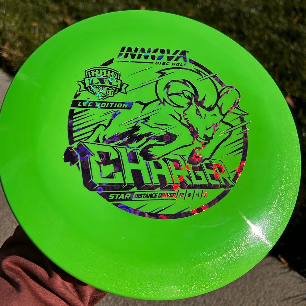 Innova Discs Green 168g LVC Stamp Star Charger Disc Golf Frisbee